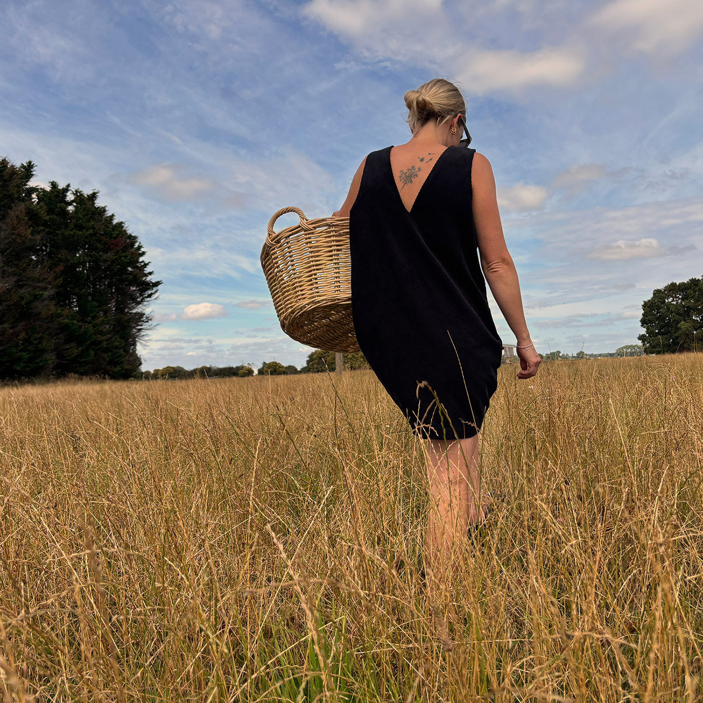 RATTAN LAUNDRY BASKETS