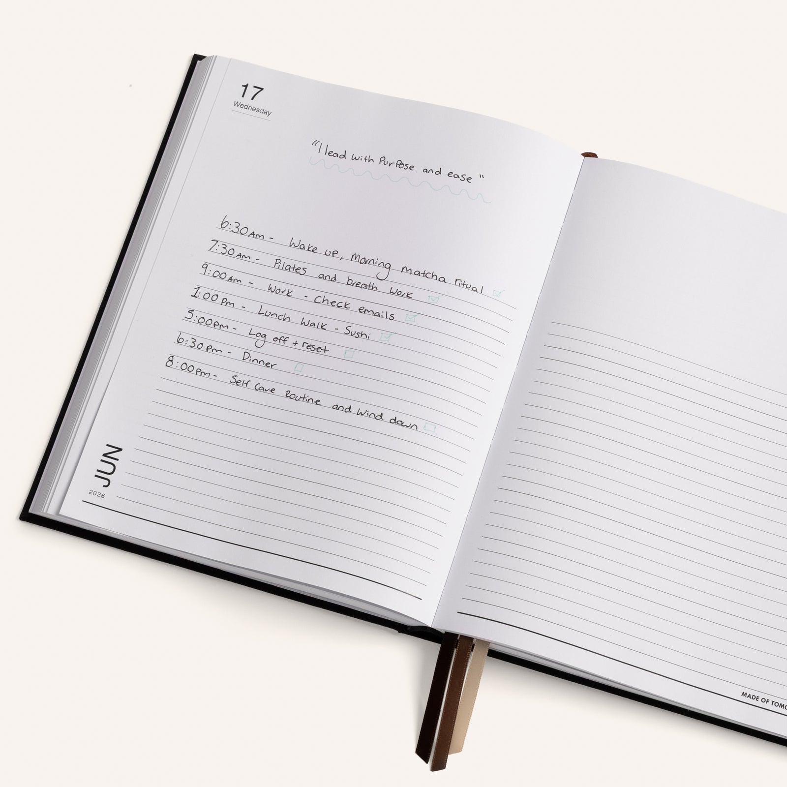 MADE OF TOMORROW | 2026 PLANNERS