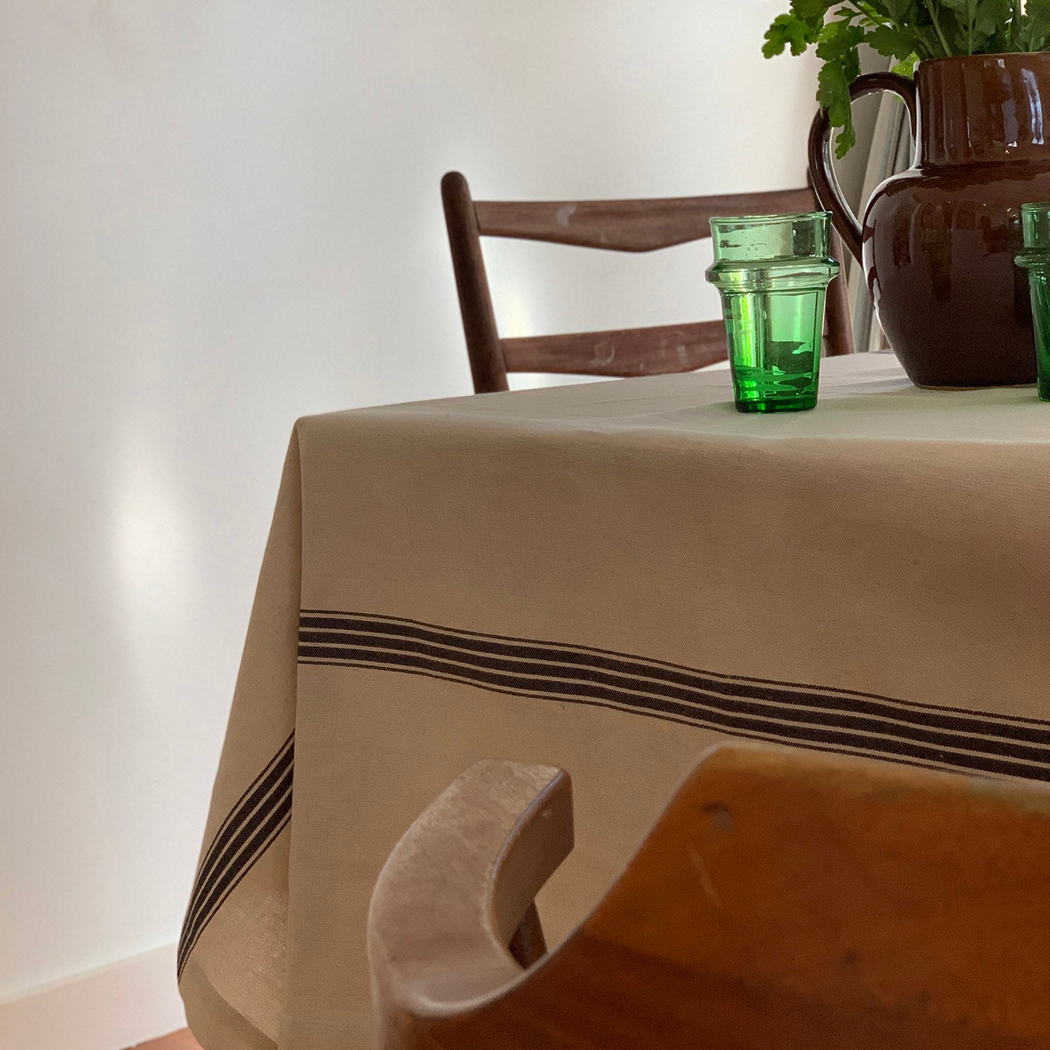 PROVINCIAL STRIPE TABLECLOTH