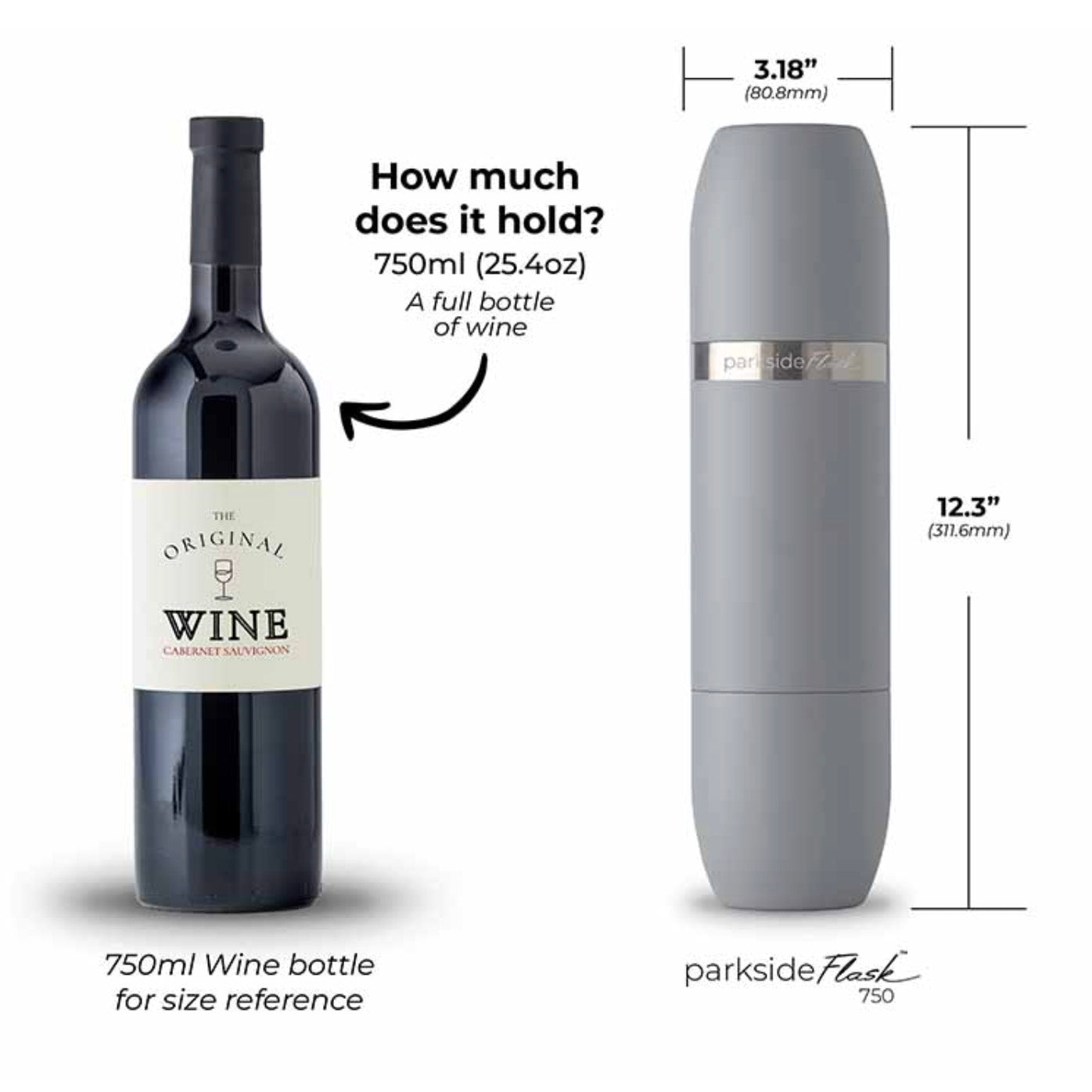 HIGH CAMP | PARKSIDE FLASKS | 750MLS