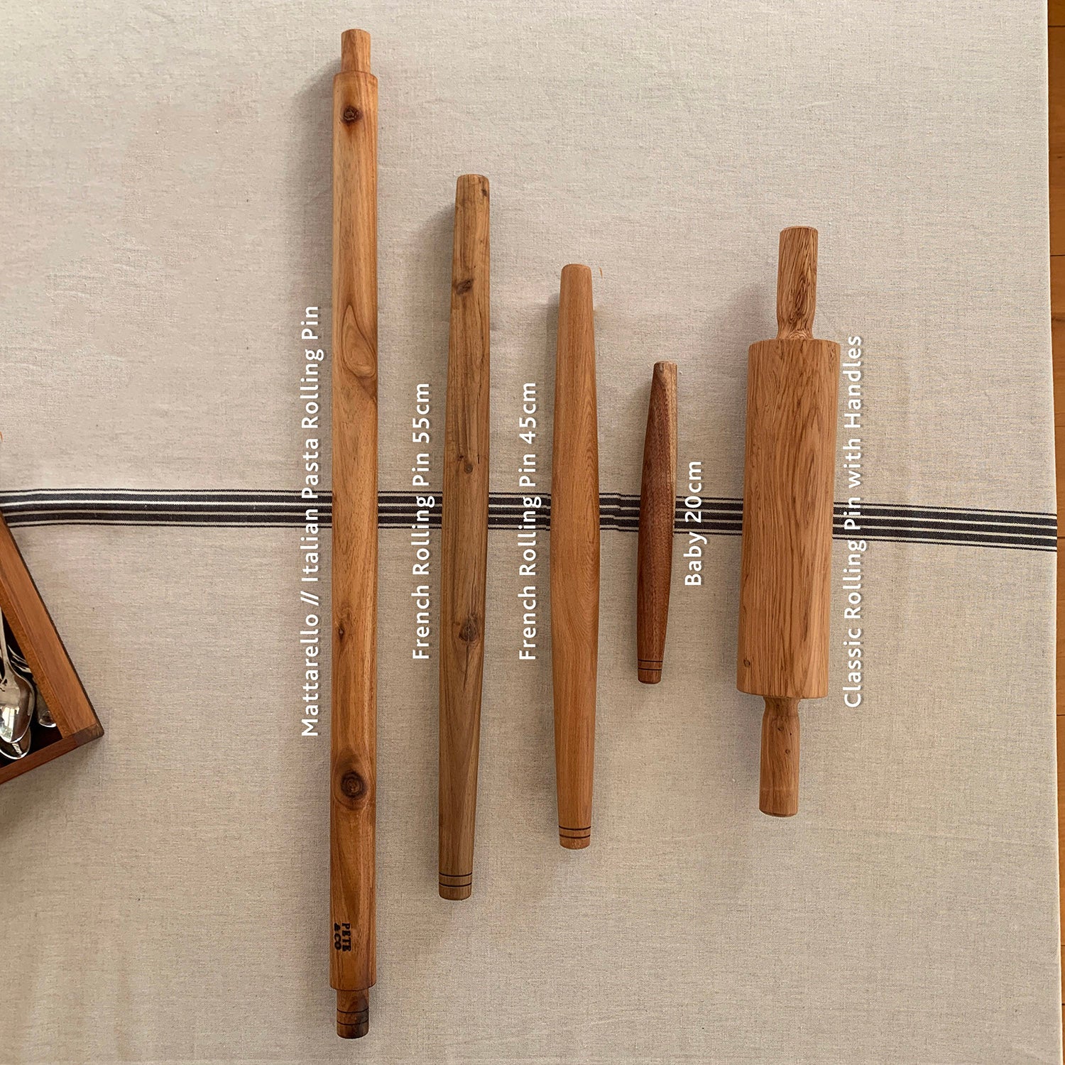 PETE & CO | HANDCRAFTED CLASSIC ROLLING PINS