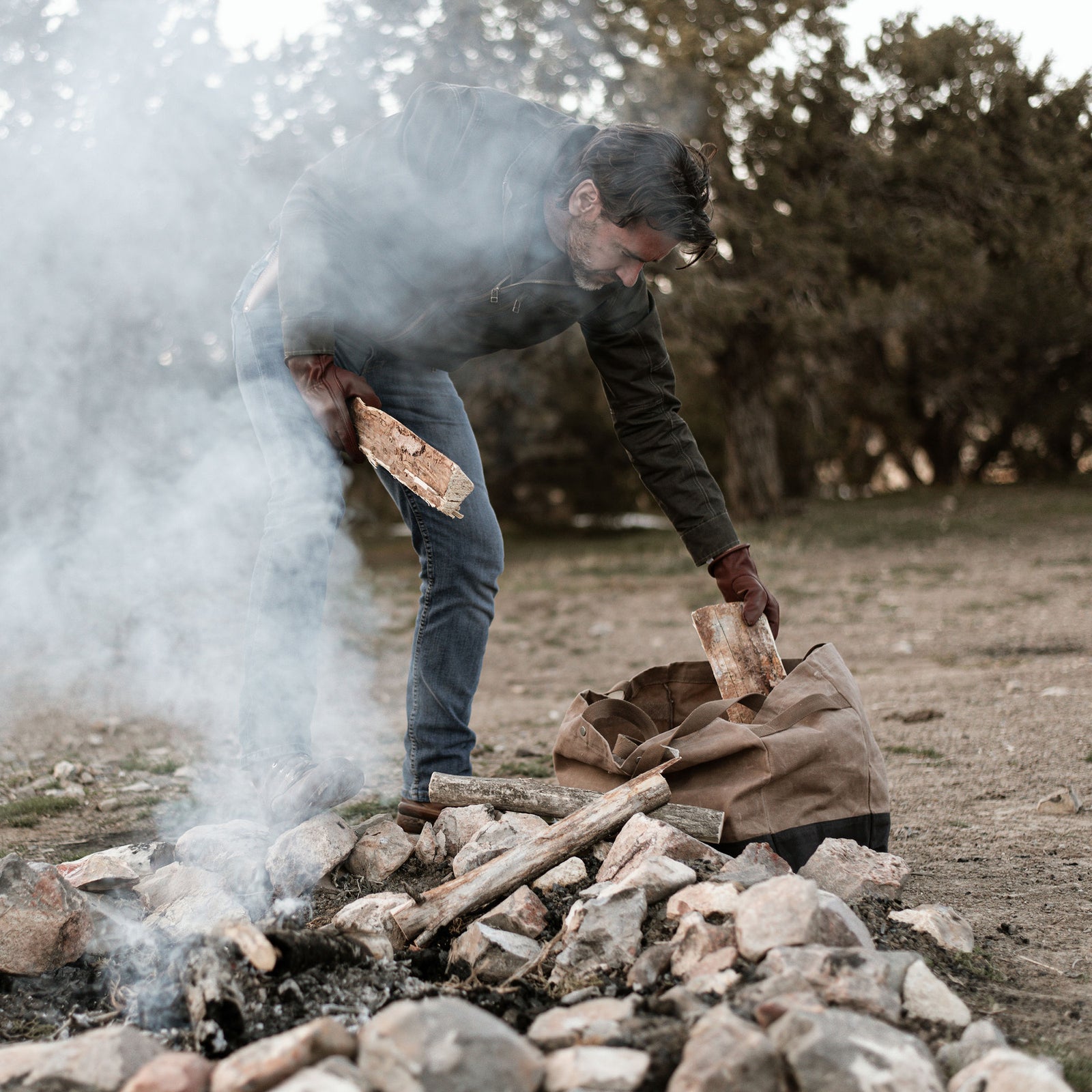 BAREBONES | FIREWOOD CARRIER TOTE
