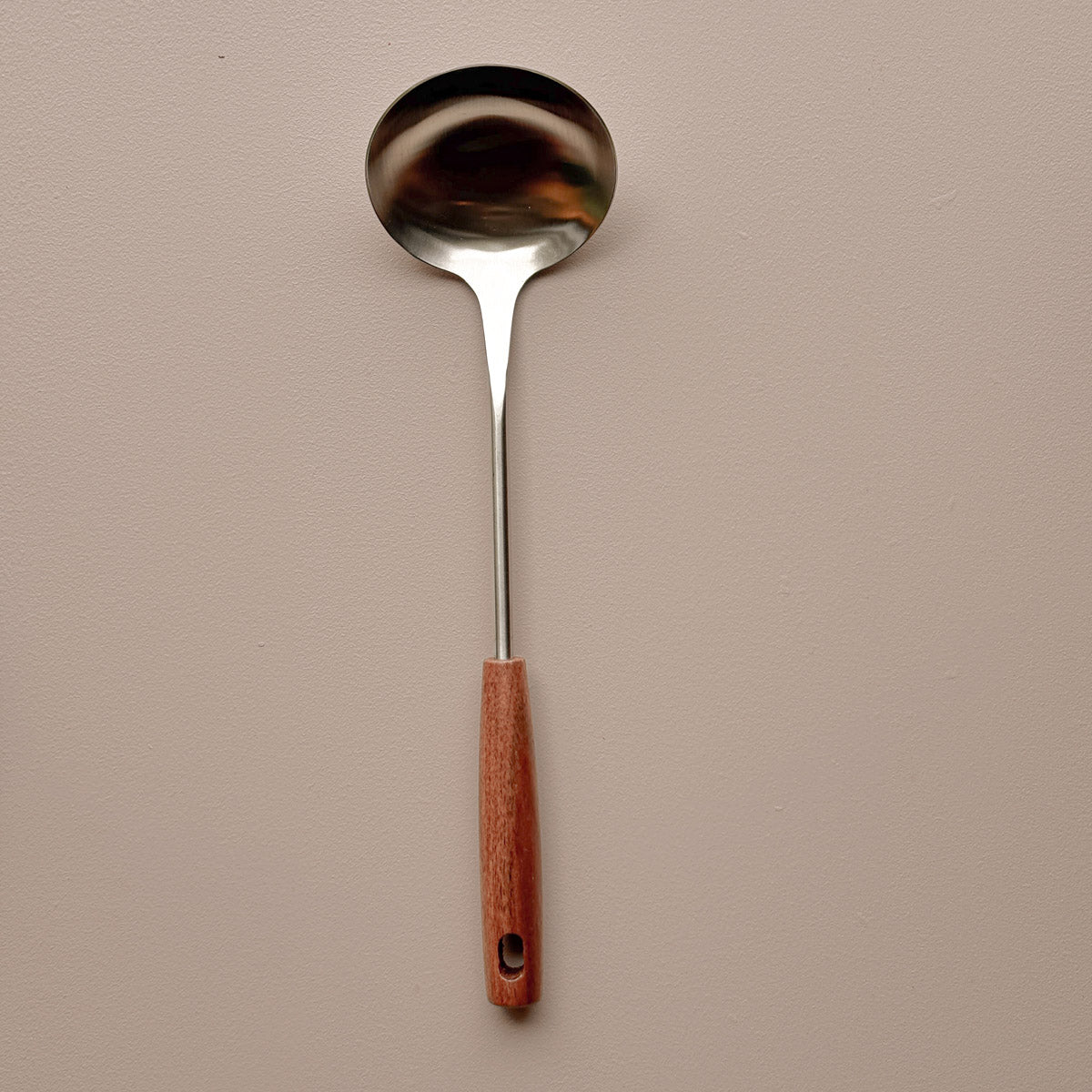 Black Walnut and Stainless Steel Ladle and Spatulas