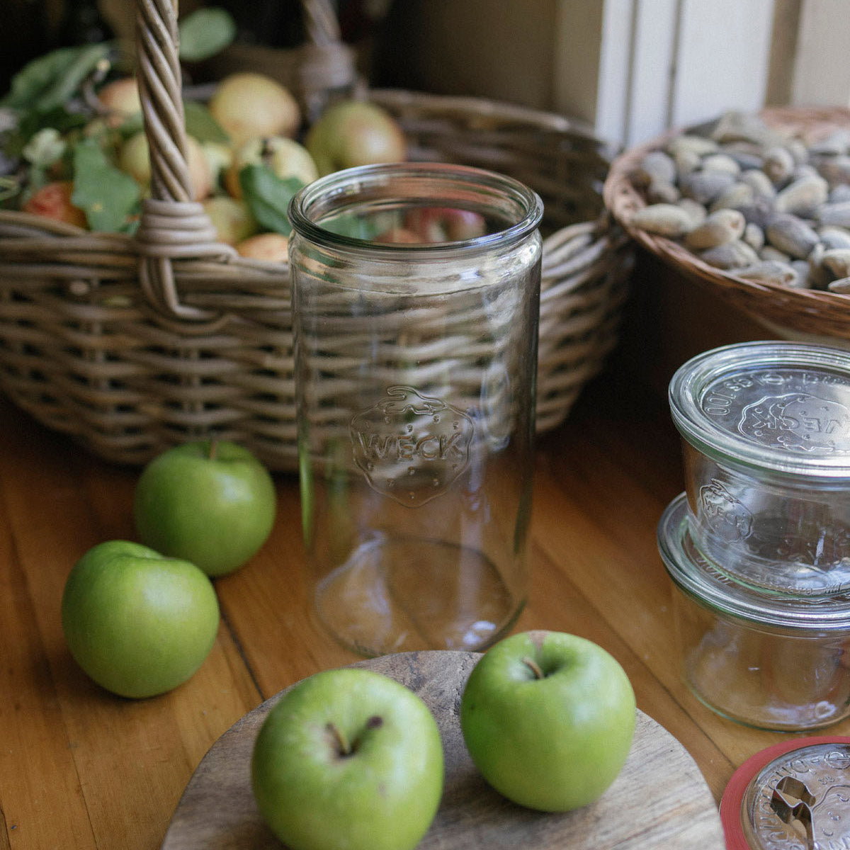 WECK | CYLINDER JAR WITH GLASS LID