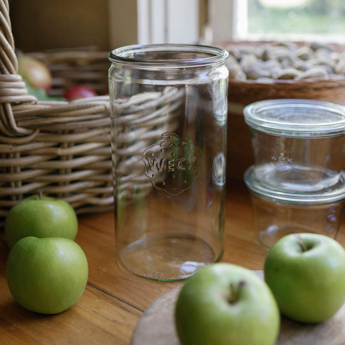 WECK | CYLINDER JAR WITH GLASS LID