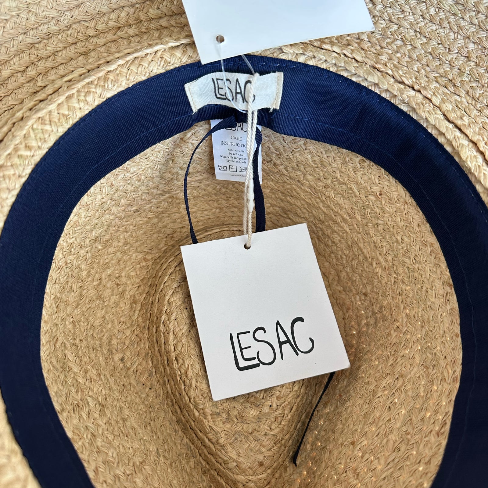 LE SAC | JARDIN RAFFIA HAT | LIMITED EDITION