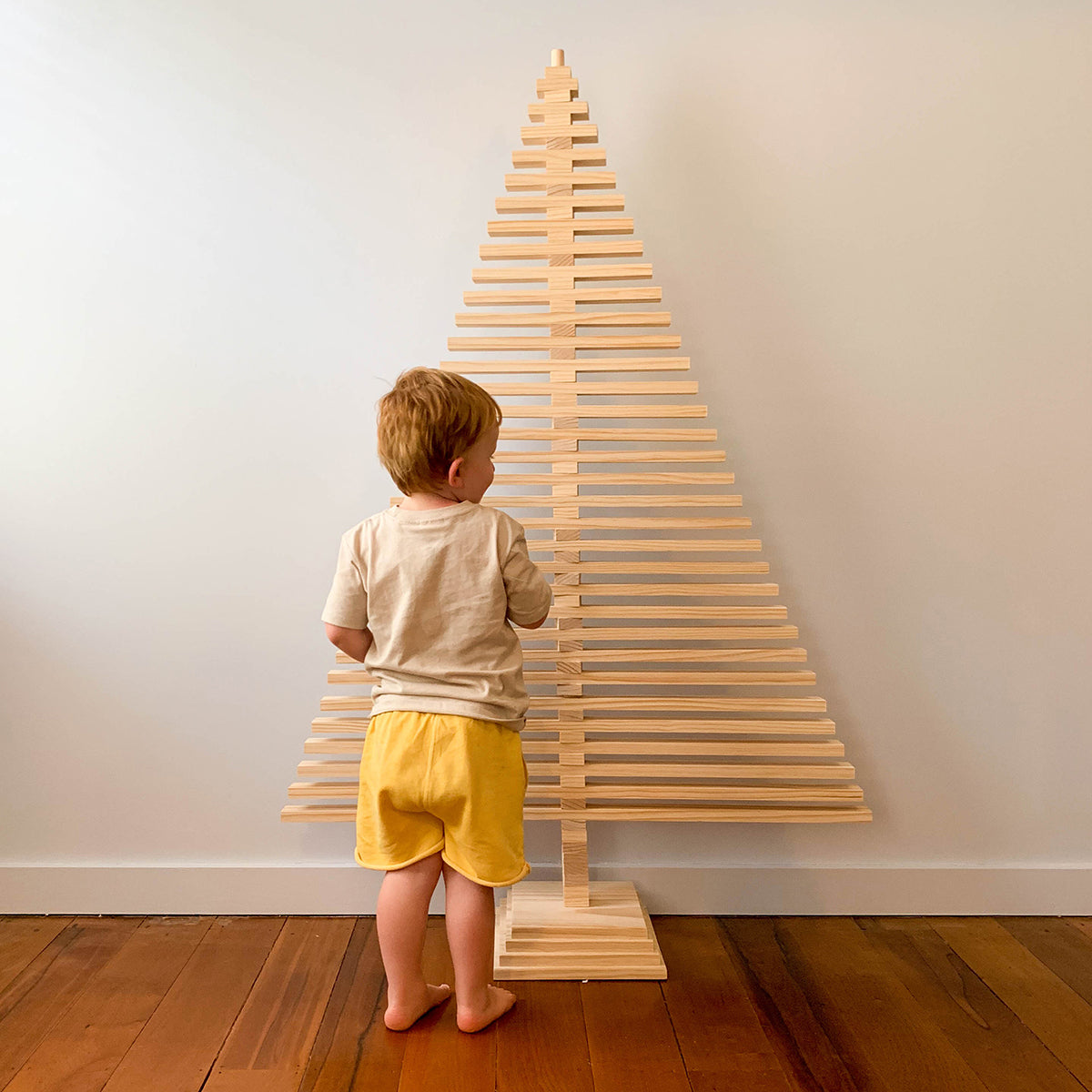 plastic free fake christmas tree