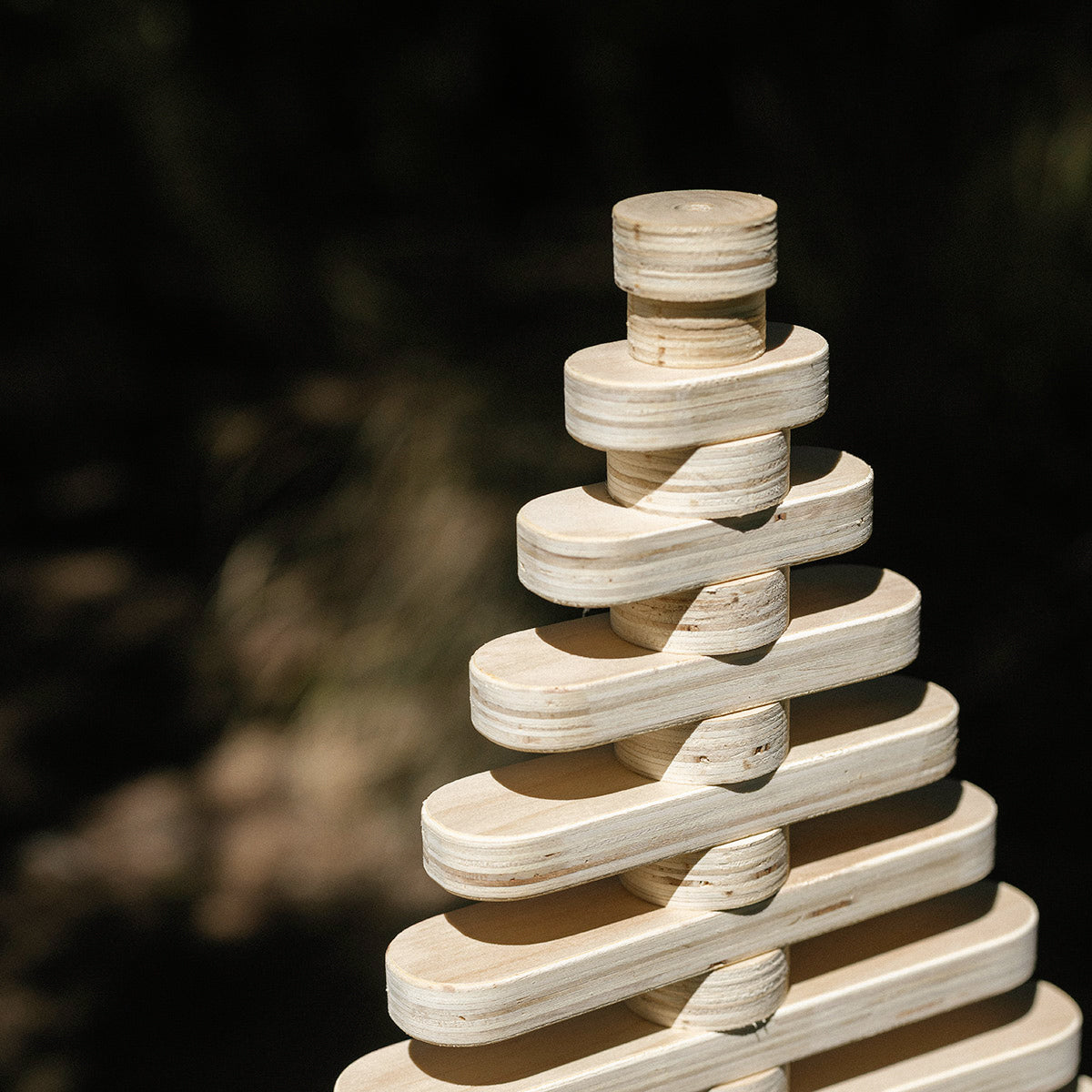 Wooden Christmas Tree, Made in NZ