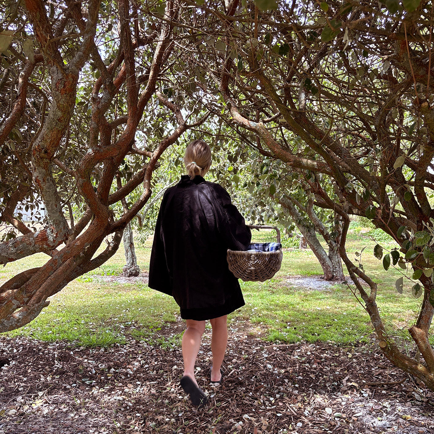 DOT | RATTAN SHOPPING BASKET