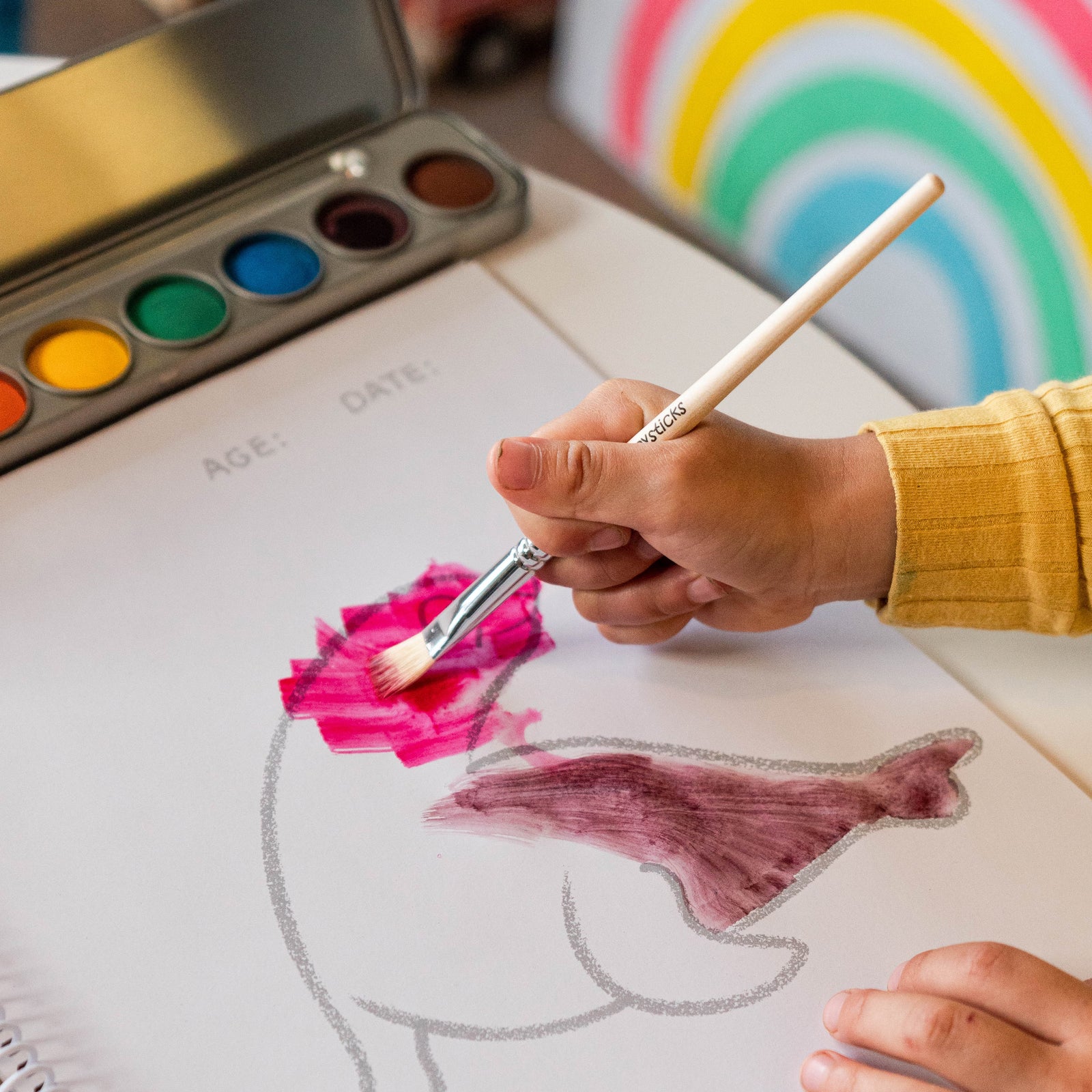 HONEYSTICKS | NATURAL WATERCOLOR PAINTS