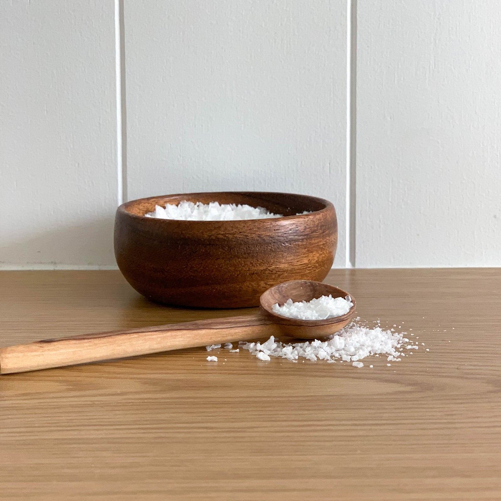 WOODEN SALT SPOON
