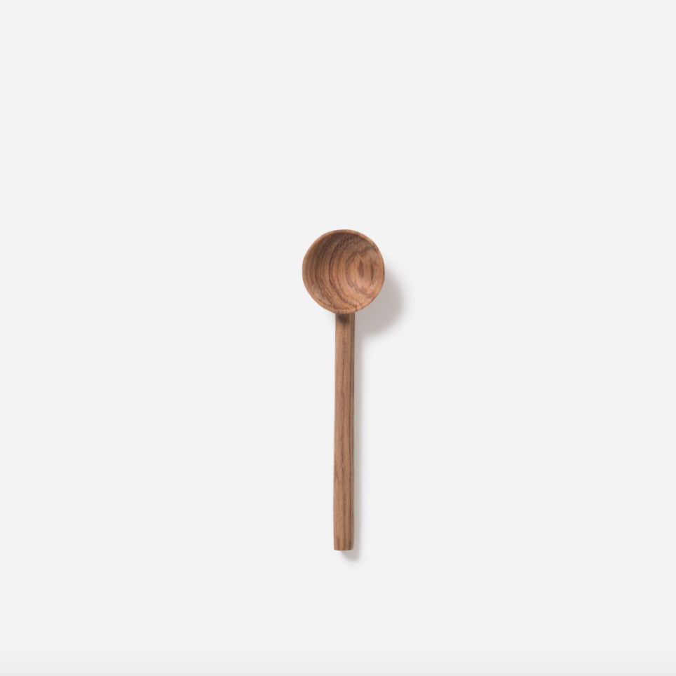 WOODEN SALT SPOON