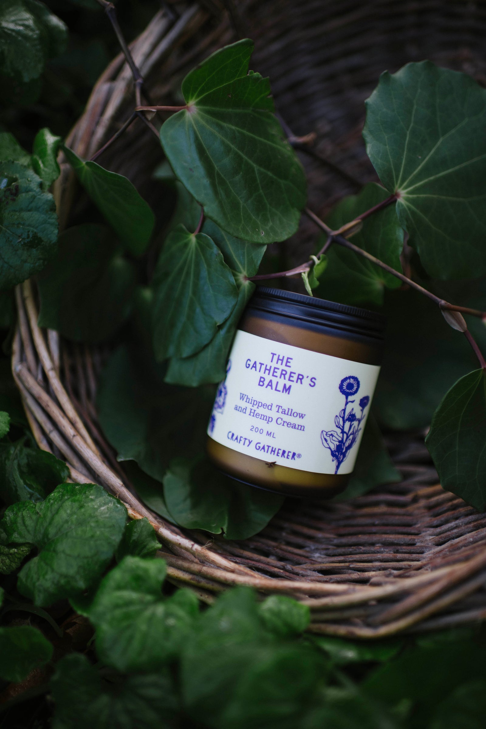 CRAFTY GATHERER | The Gatherer's Balm - Whipped tallow and hemp cream