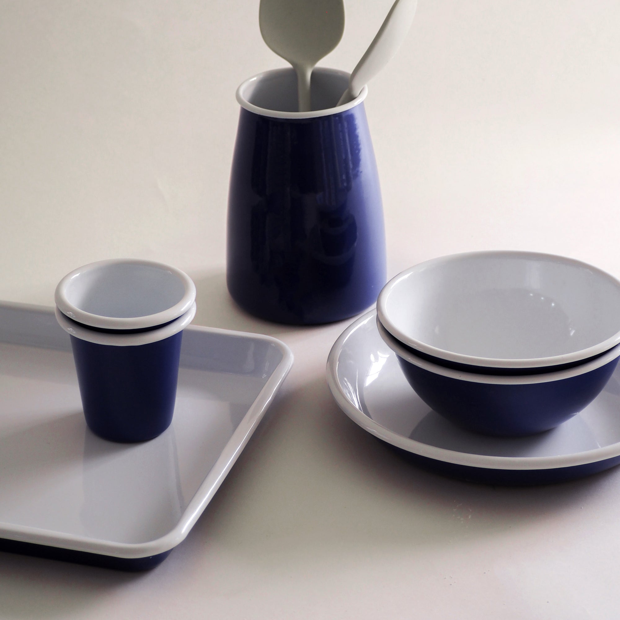 DISHY | MINERAL BLUE ENAMEL | UTENSIL HOLDER