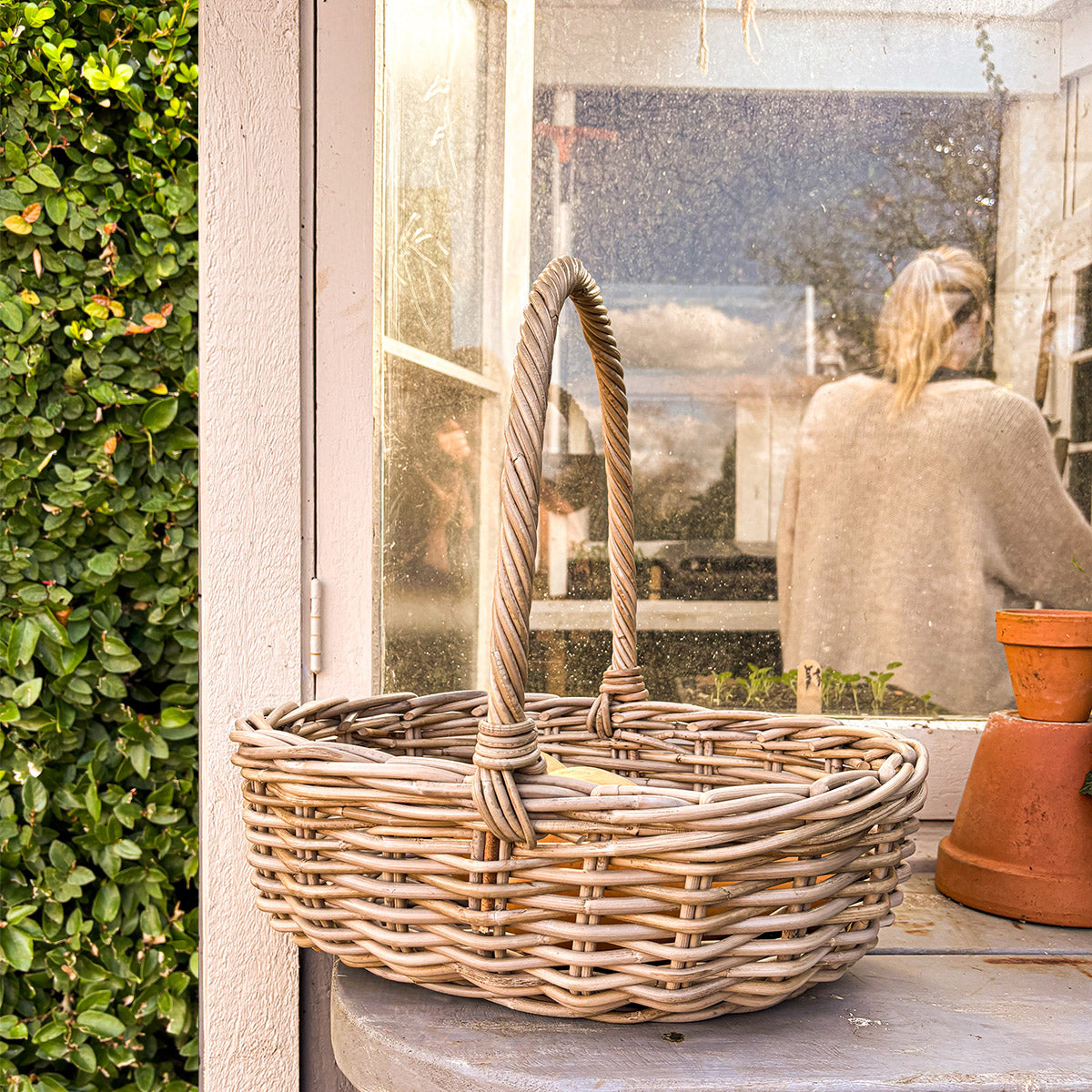 BLUEBELL | RATTAN GATHERING BASKET