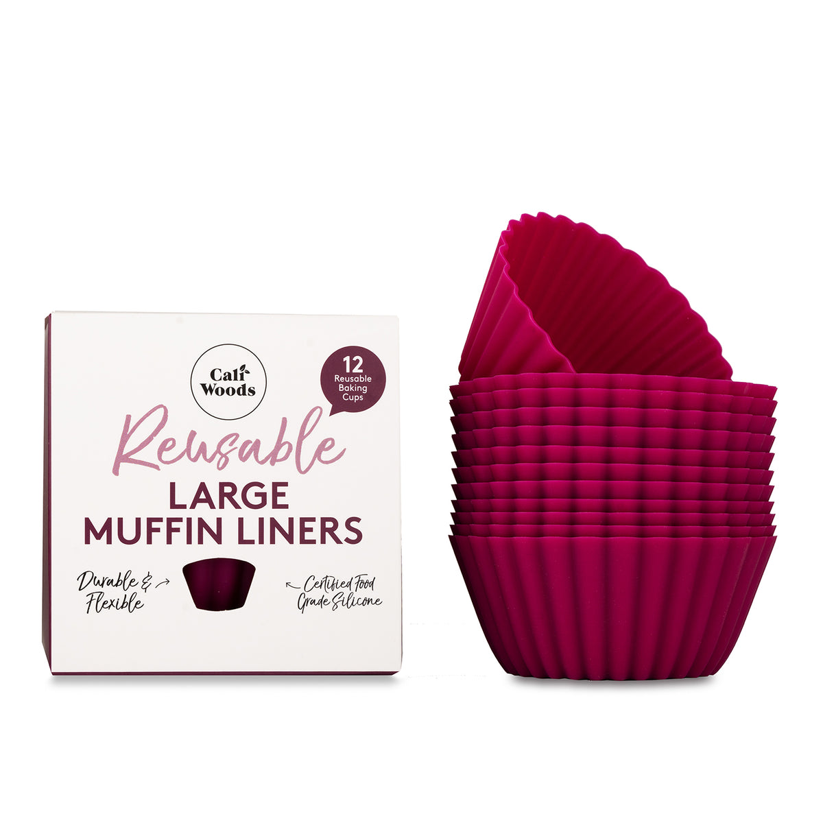 CALIWOODS | SILICONE MUFFIN LINERS
