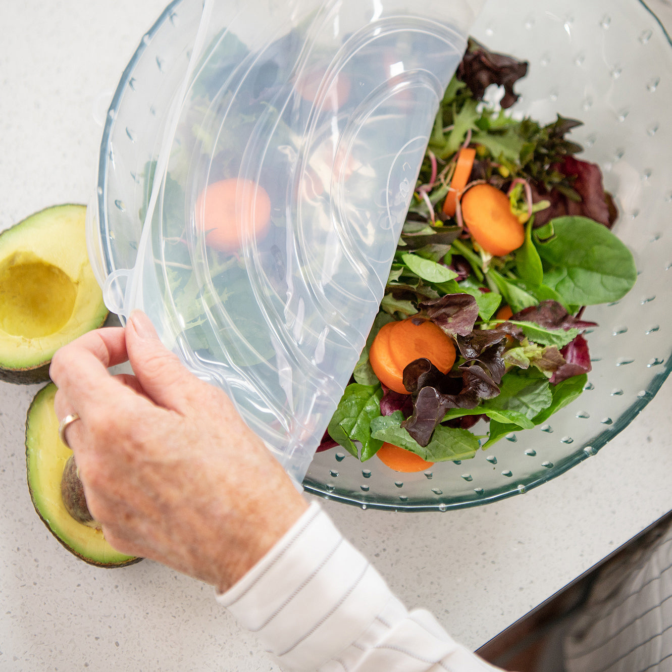 SILICONE STRETCH LIDS