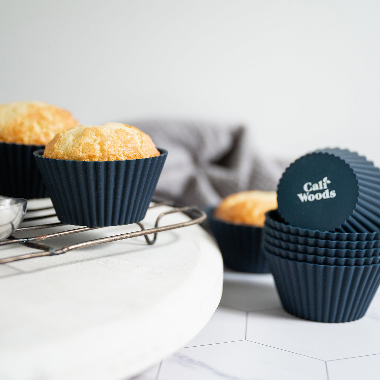CALIWOODS | SILICONE MUFFIN LINERS