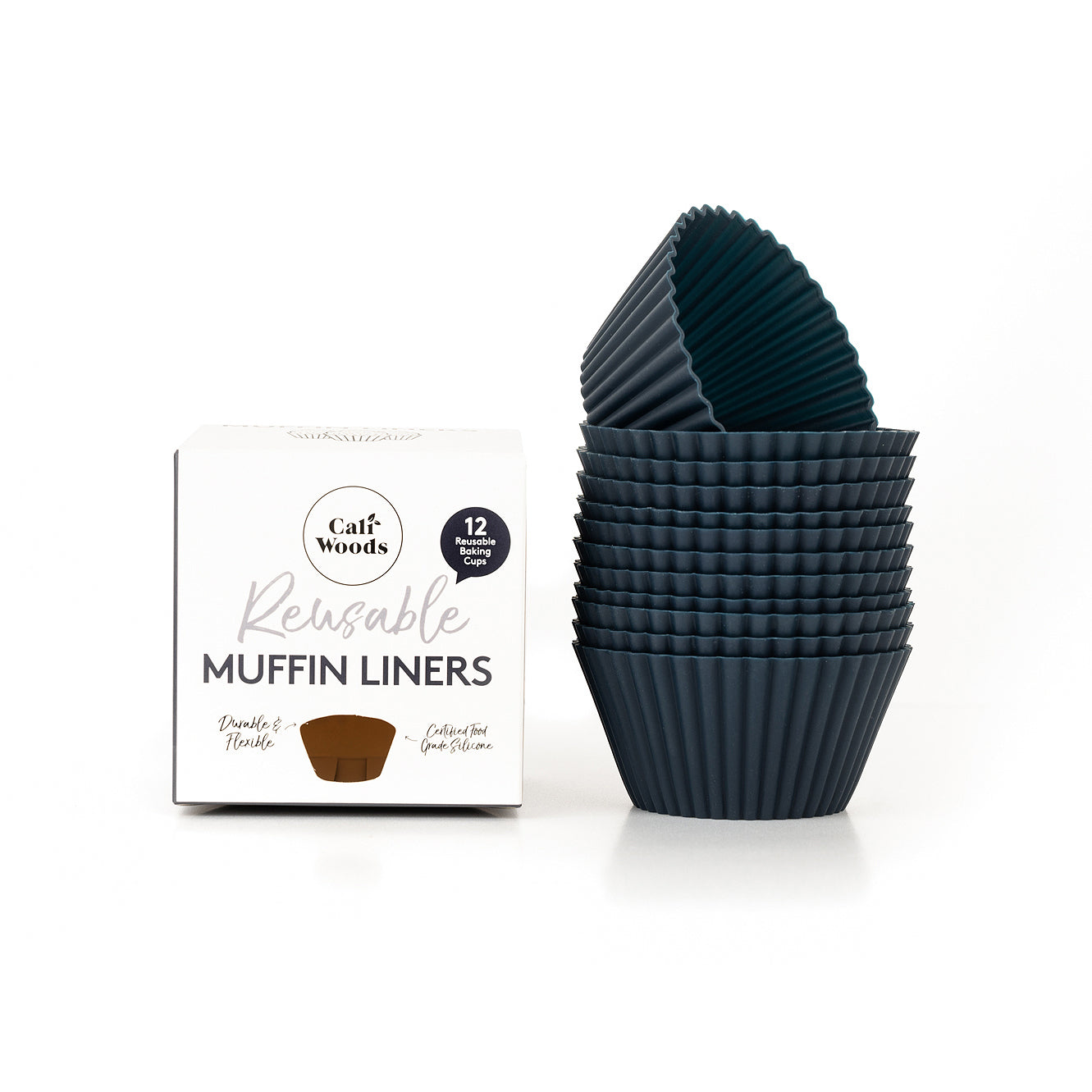 CALIWOODS | SILICONE MUFFIN LINERS