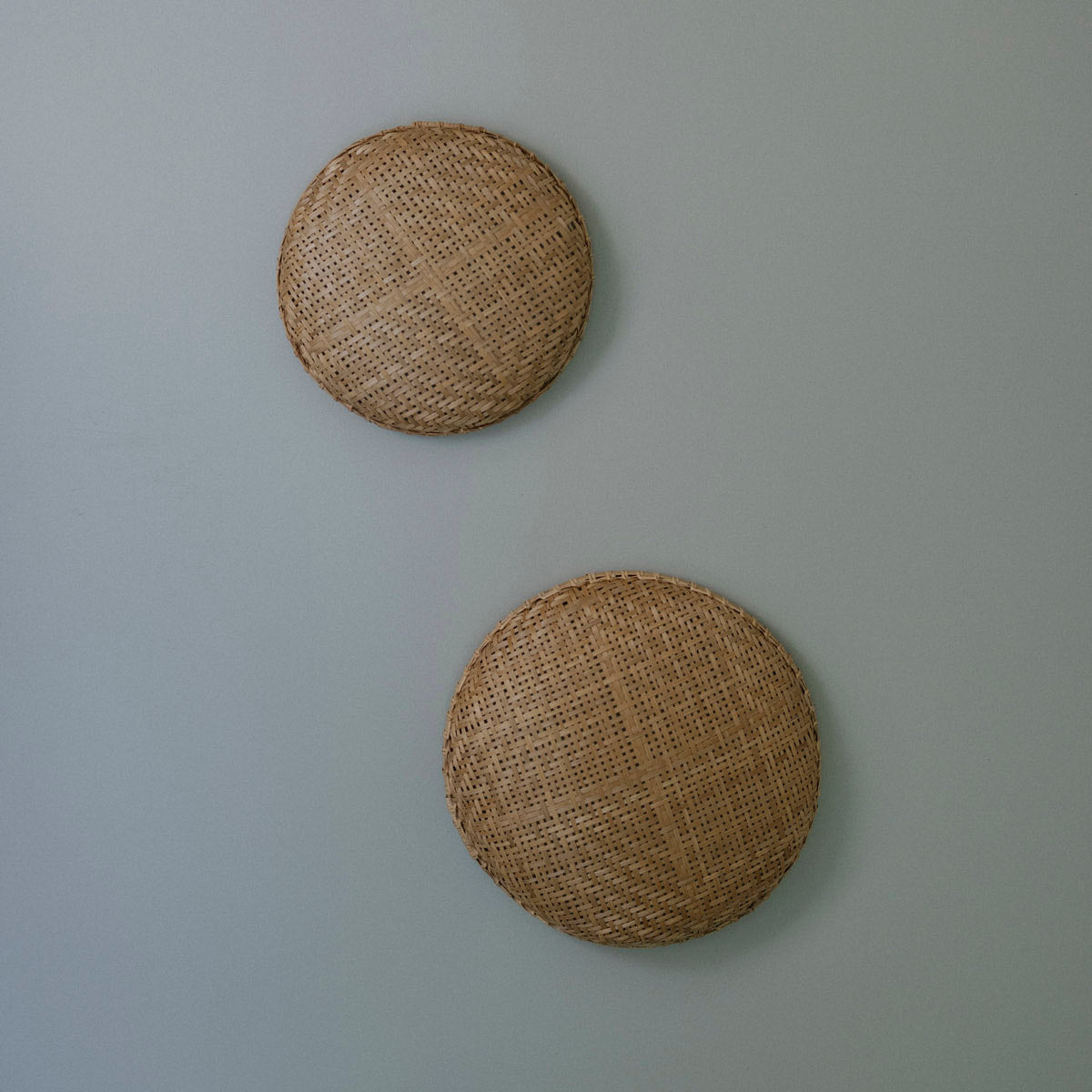 WOVEN BAMBOO FORAGING BASKET