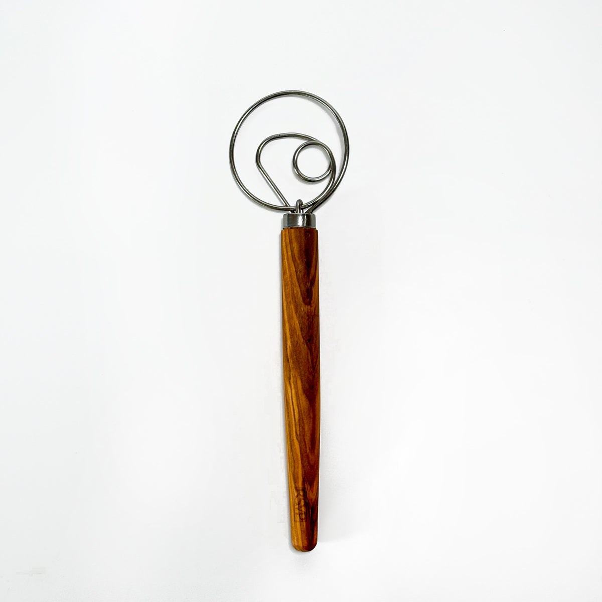WOODEN DOUGH WHISK