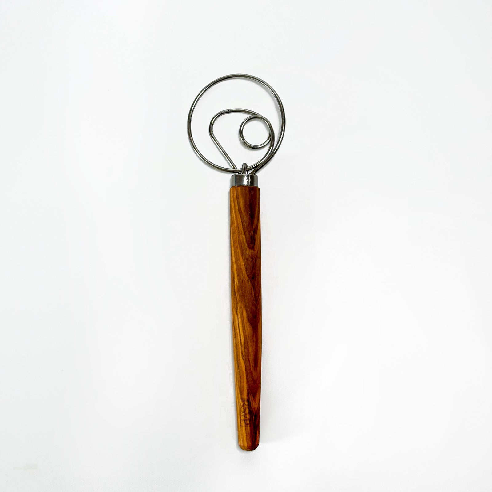 WOODEN DOUGH WHISK