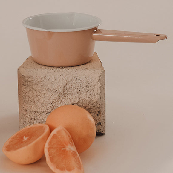 DISHY ENAMEL MILK PAN