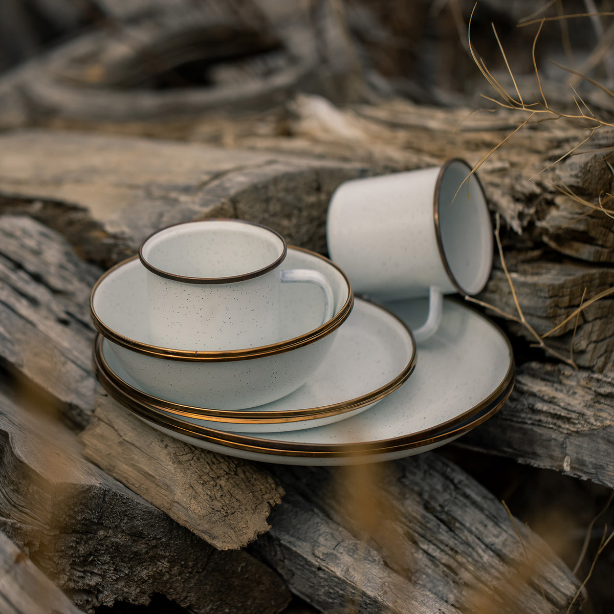 BAREBONES | ENAMEL PLATE SETS