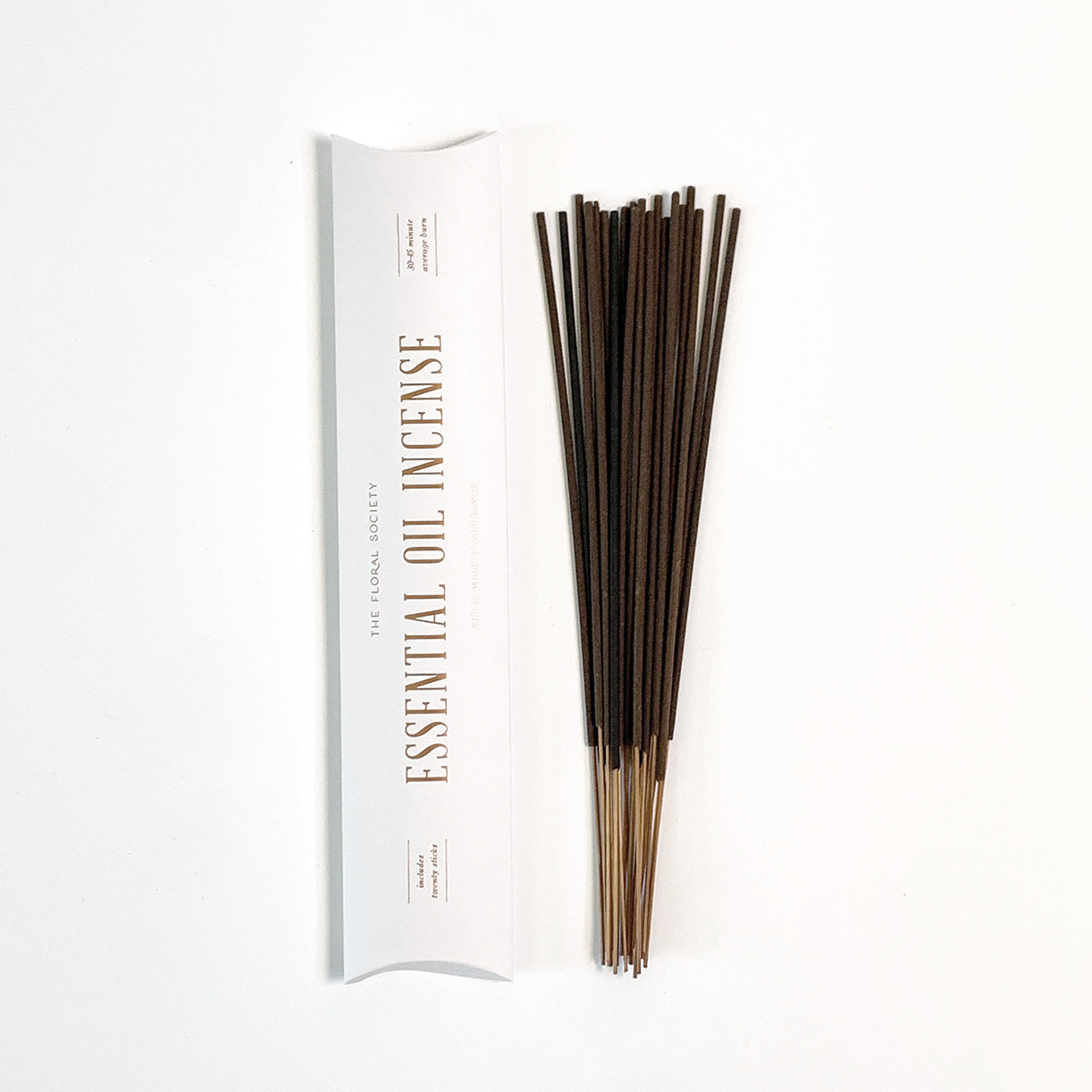 The Floral Society Essential Oil Incense