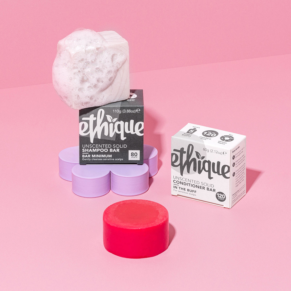 ETHIQUE | BAR MINIMUM™ UNSCENTED SHAMPOO BAR