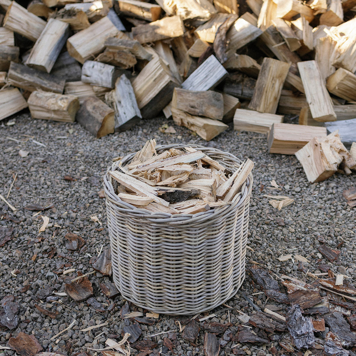 GEORGE | LARGE RATTAN BASKET