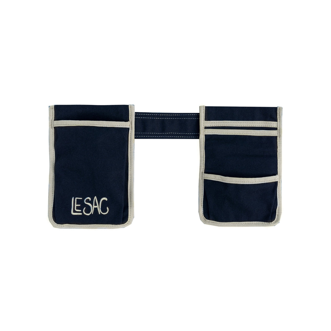 LE SAC | NAVY WITH TAUPE TRIM