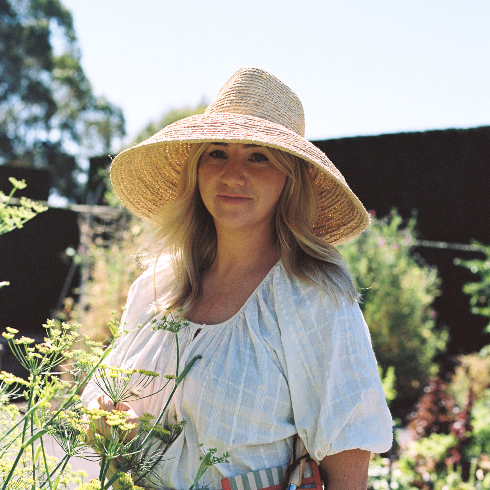 LE SAC | JARDIN RAFFIA HAT | LIMITED EDITION