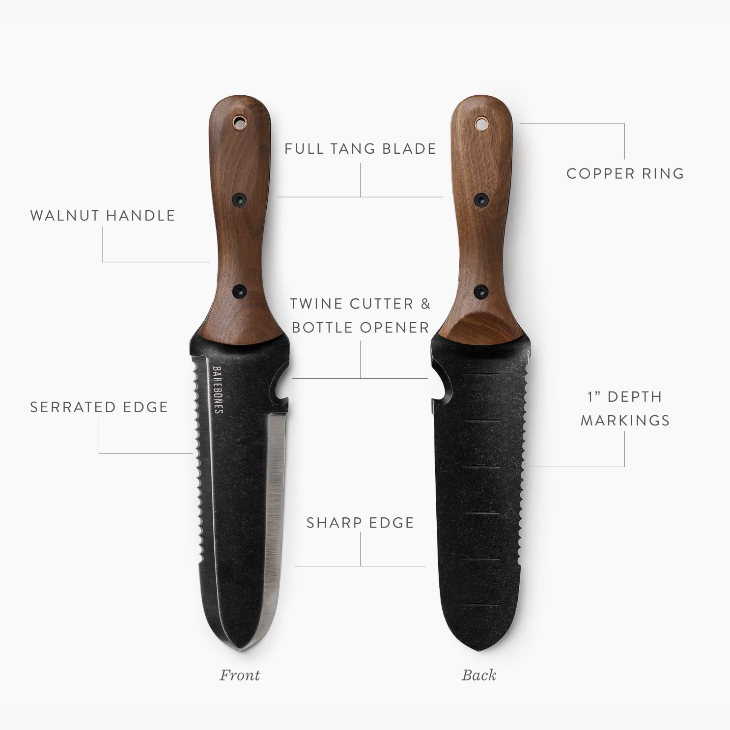 BAREBONES | HORI HORI GARDENING KNIFE