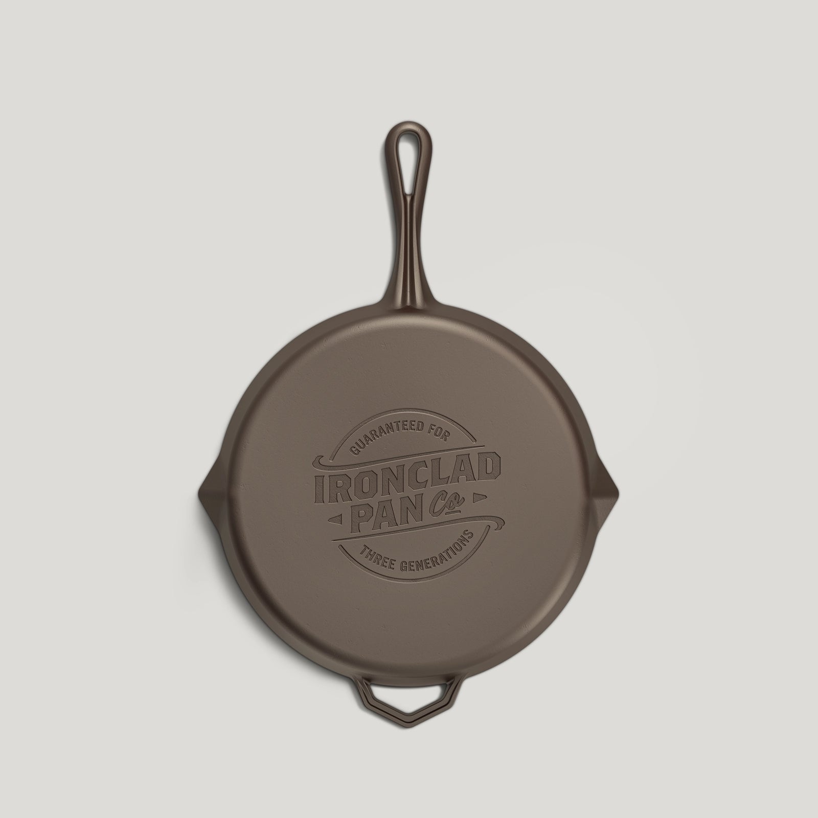 THE IRONCLAD PAN | 28CM SEASONED CAST IRON LEGACY PAN