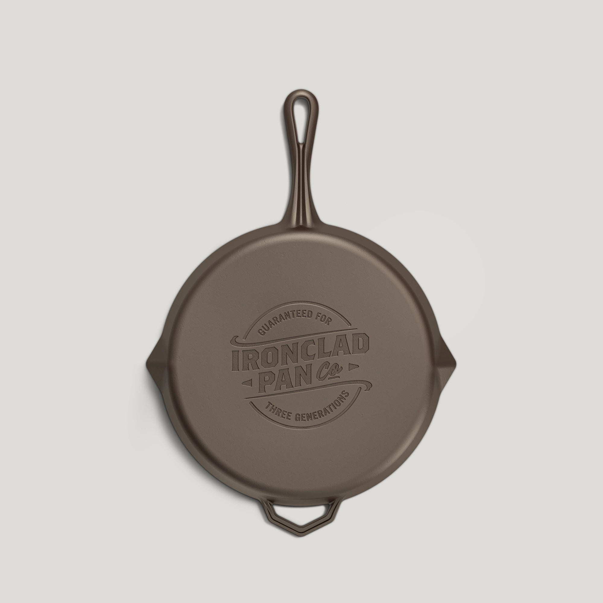 THE IRONCLAD PAN | 28CM SEASONED CAST IRON LEGACY PAN