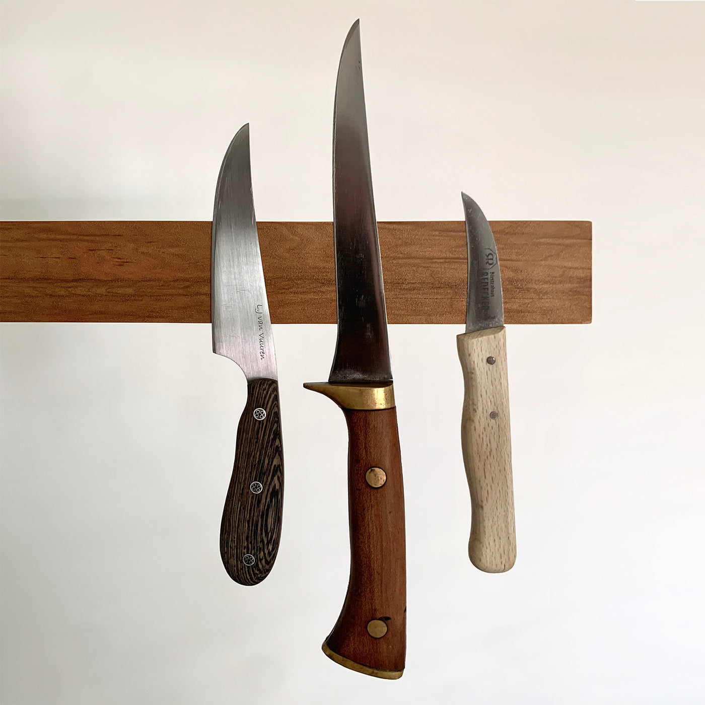 MAGNETIC KNIFE RACK RECLAIMED RIMU The Waste Free Home magnetic-knife-rack-reclaimed-rimu-the-waste-free-home
