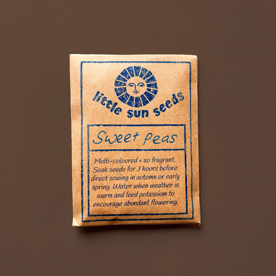 LITTLE SUN SEEDS | HEIRLOOM SWEET PEAS