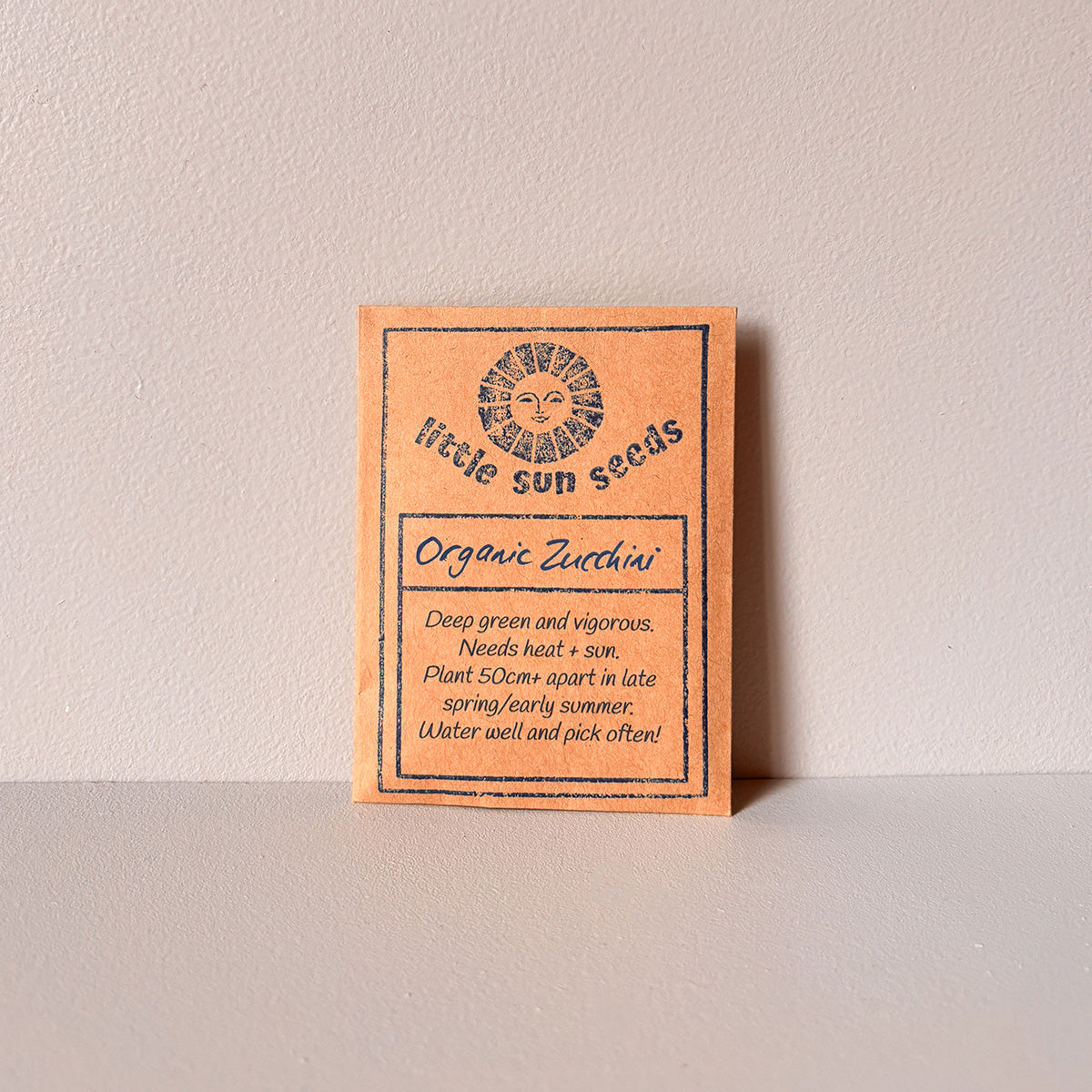 LITTLE SUN SEEDS | ORGANIC GREEN ZUCCHINI