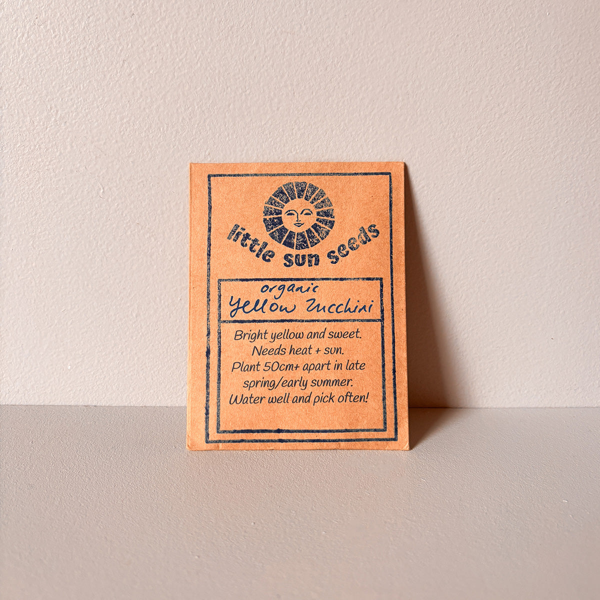 LITTLE SUN SEEDS | ORGANIC YELLOW ZUCCHINI