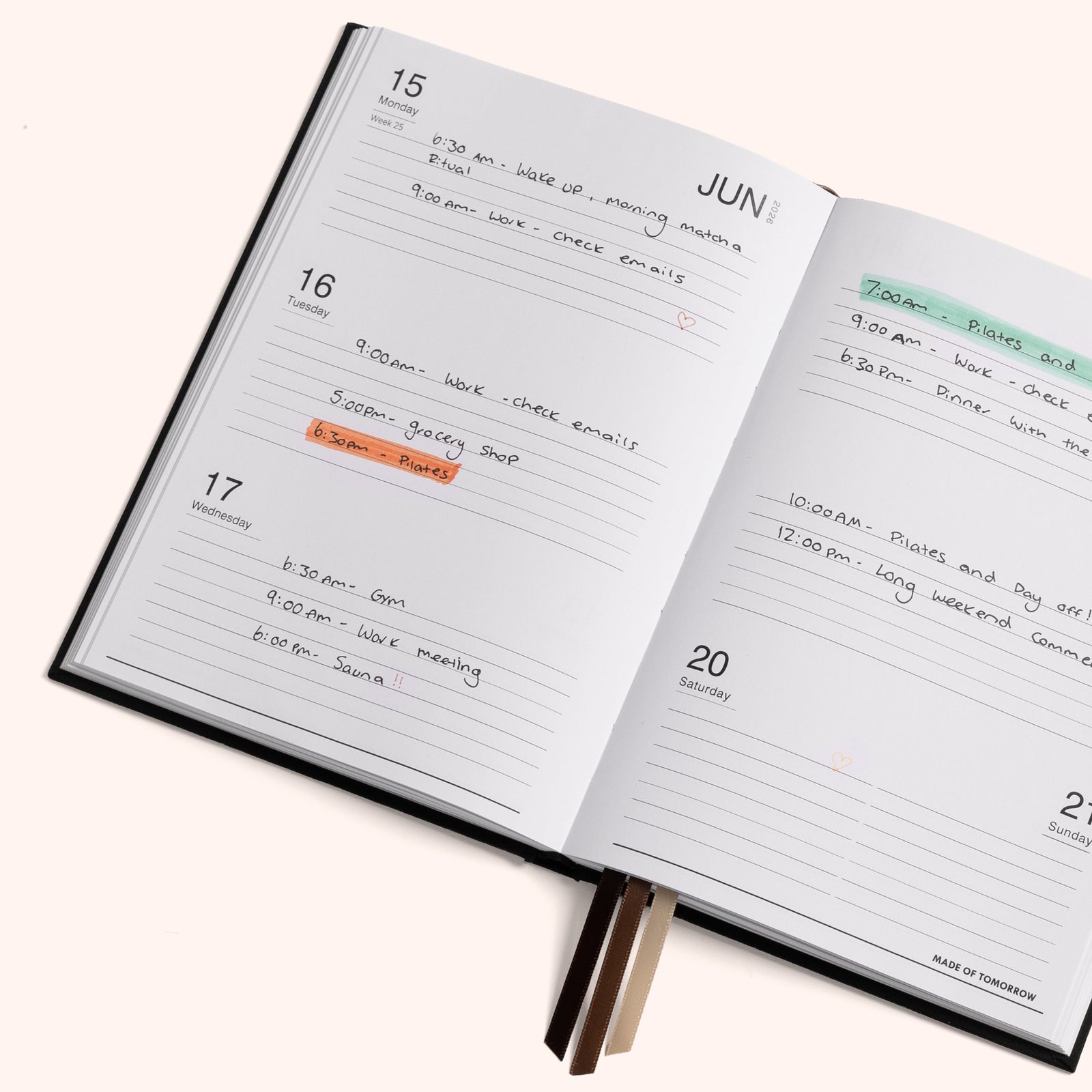 MADE OF TOMORROW | 2026 PLANNERS