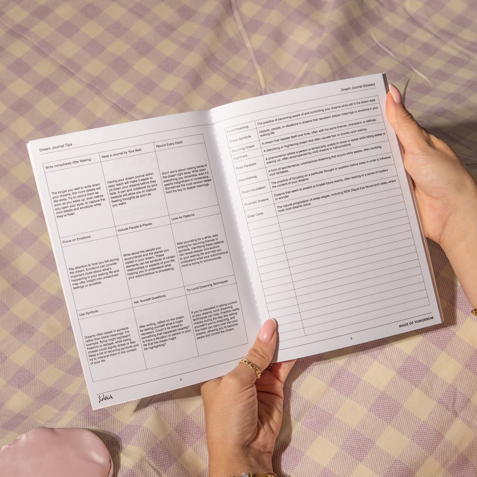 MADE OF TOMORROW | SIDEKICK JOURNALS