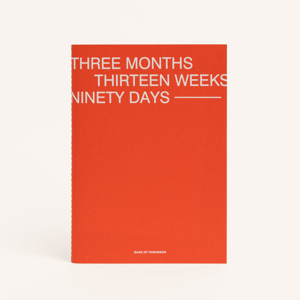 MADE OF TOMORROW | THREE MONTH PLANNER