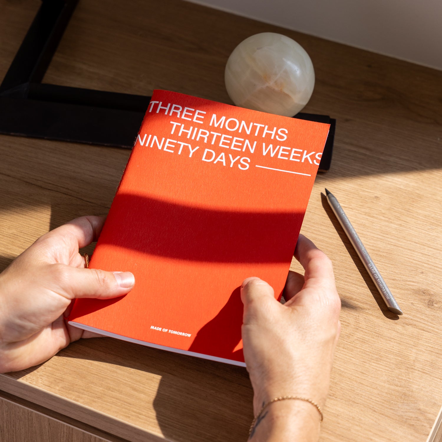 MADE OF TOMORROW | THREE MONTH PLANNER