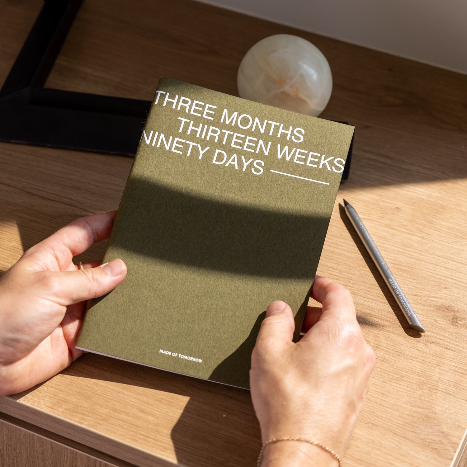 MADE OF TOMORROW | THREE MONTH PLANNER