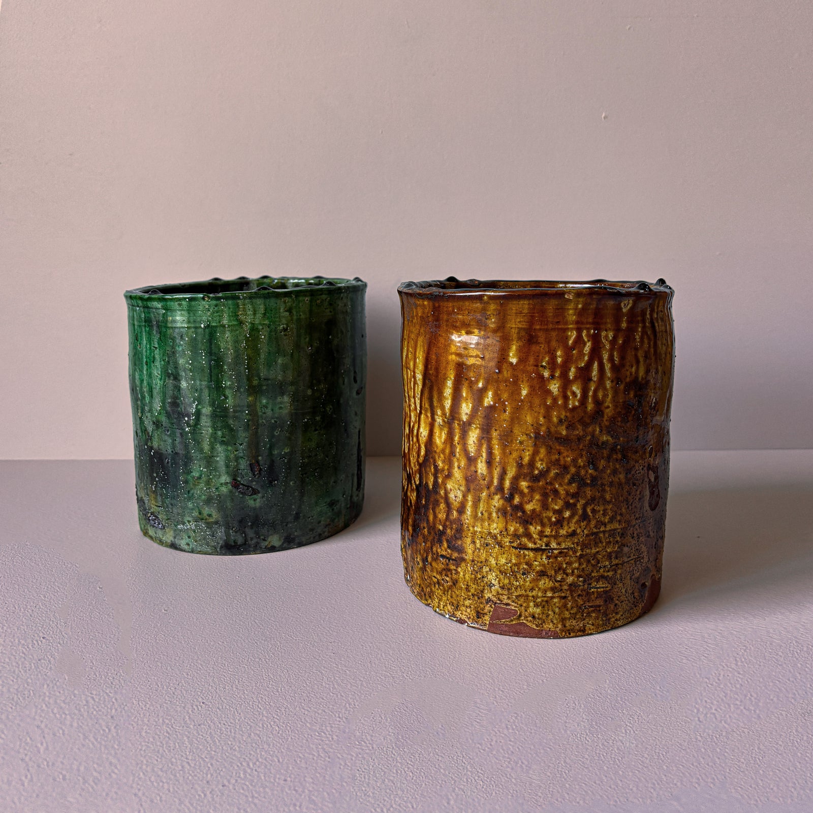 IMPERFECT | MOROCCAN TAMEGROUTE POTS | 19cm