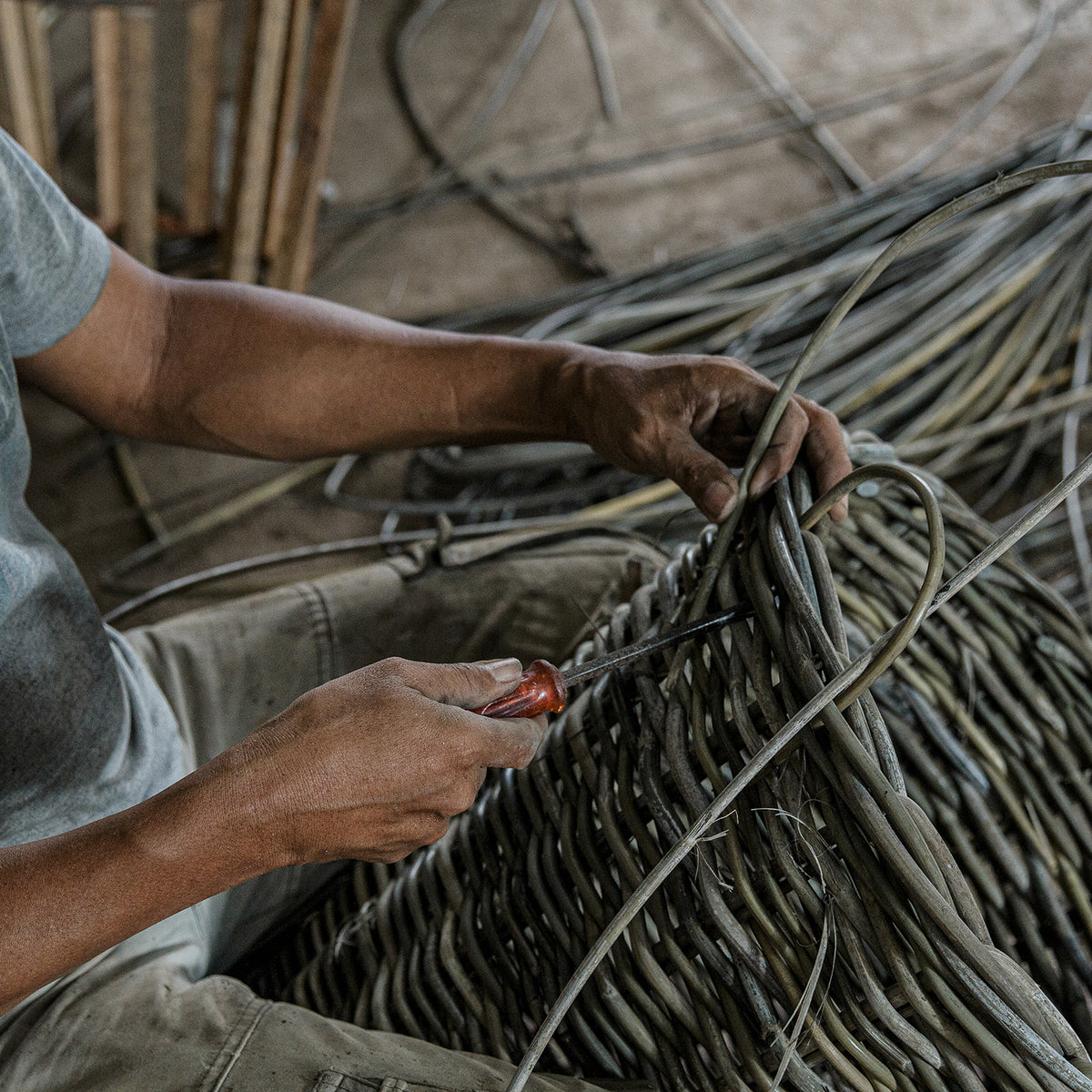 WILLOW | RATTAN WASHING BASKET