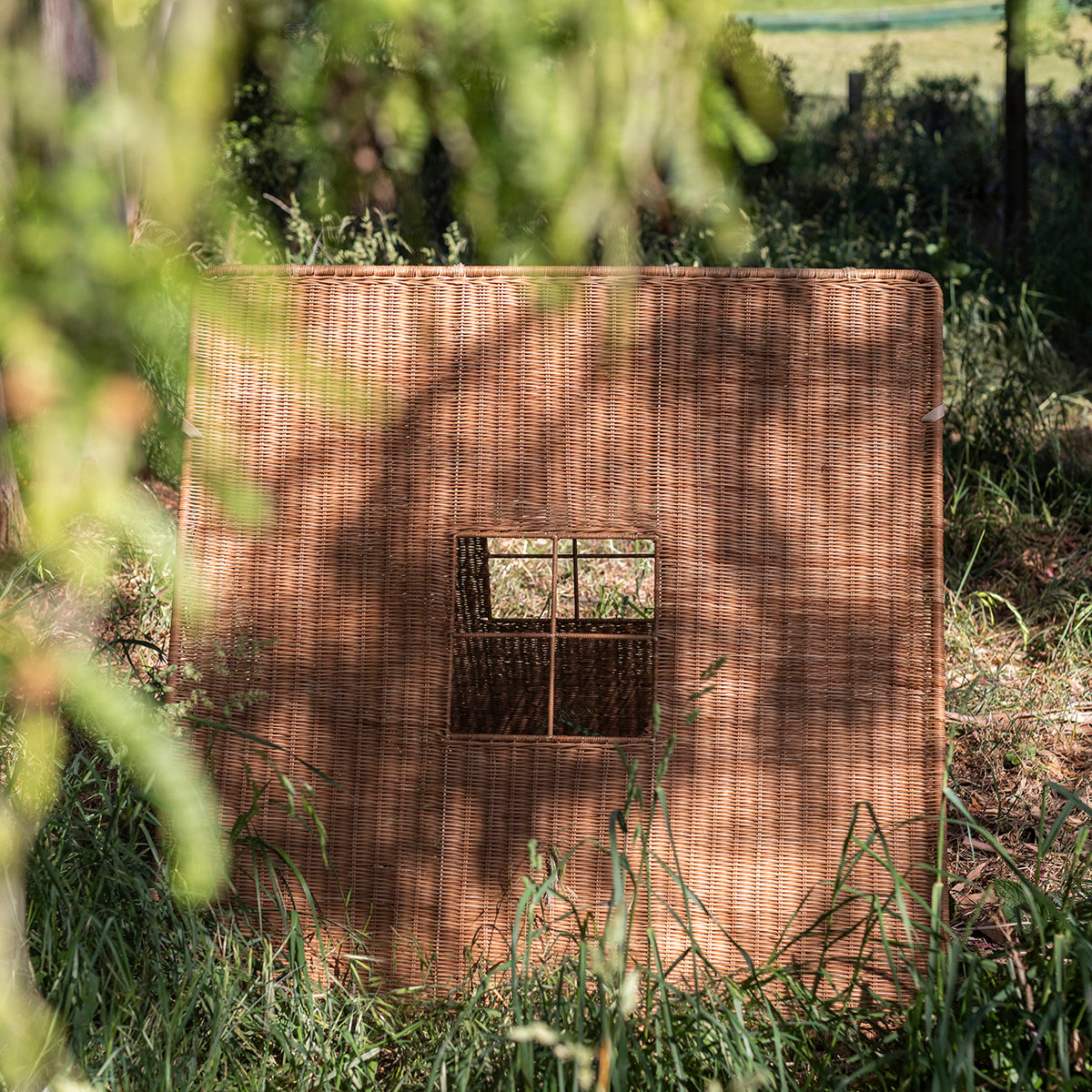 kids rattan play tent