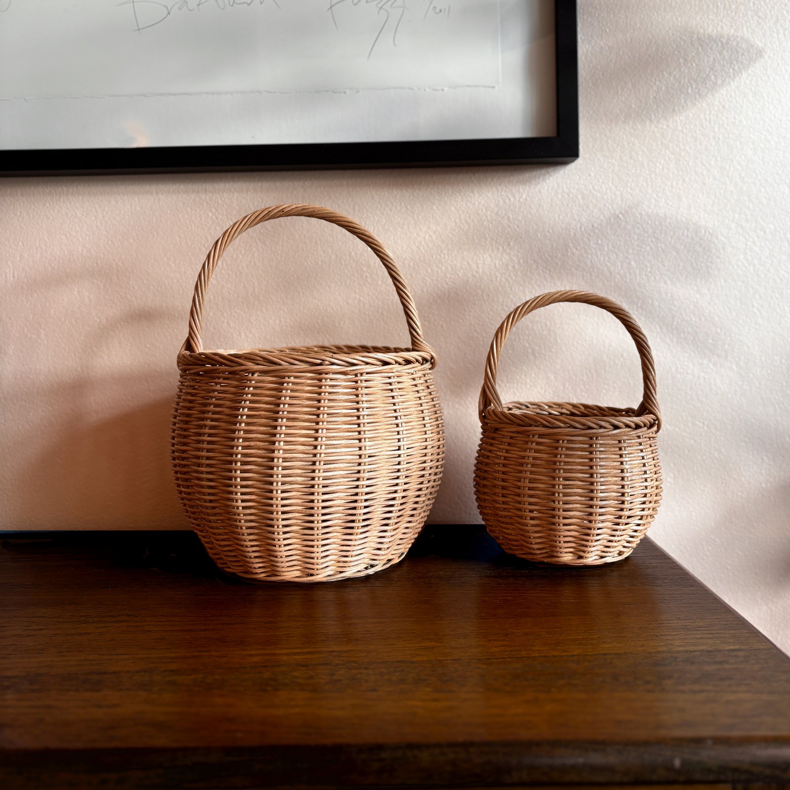 BIG BERRY | RATTAN TRINKET BASKET