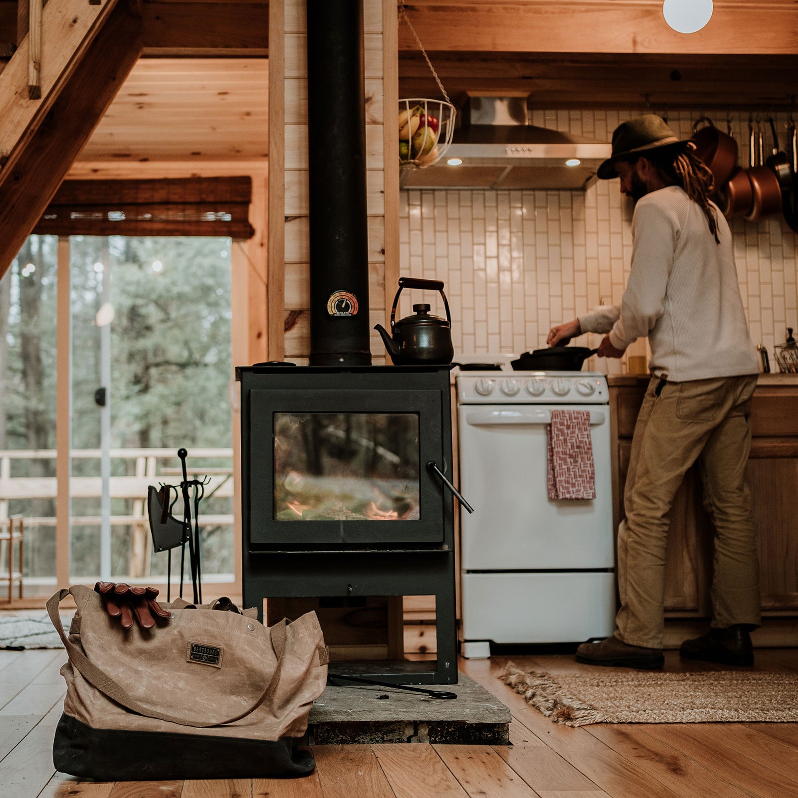BAREBONES | FIREWOOD CARRIER TOTE